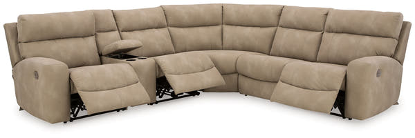 Next-Gen DuraPella Power Reclining Sectional + Power Recliner