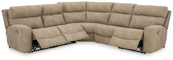 Next-Gen DuraPella Power Reclining Sectional + Power Recliner
