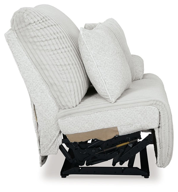 Ashley Top Tier RAF Zero Wall Recliner - Alloy