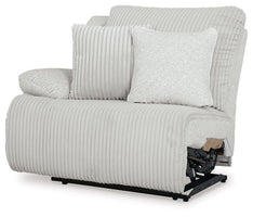 Ashley Top Tier LAF Zero Wall Recliner - Alloy