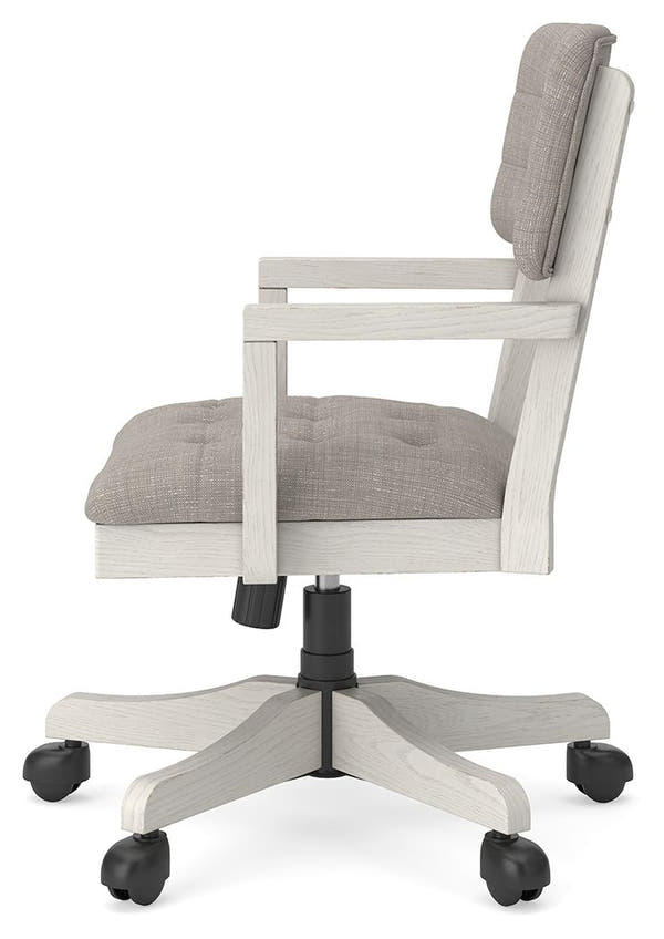 Robbinsdale Antique White Home Office Desk Chair