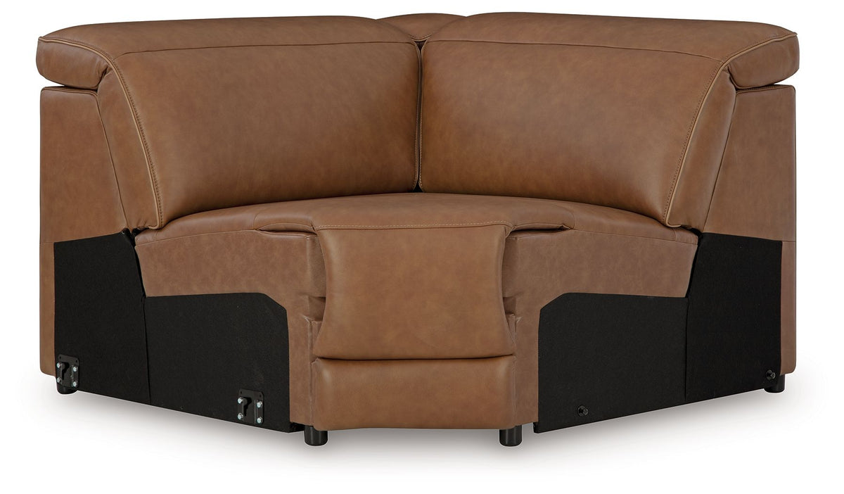 Magic Man Caramel wedge with manual headrest