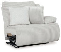 Ashley Top Tier RAF Zero Wall Recliner - Alloy