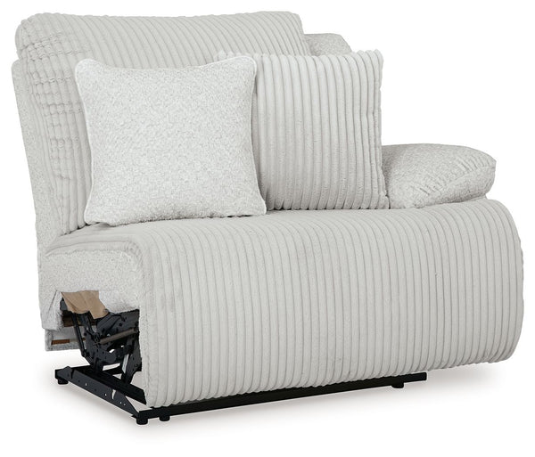 Ashley Top Tier RAF Zero Wall Recliner - Alloy