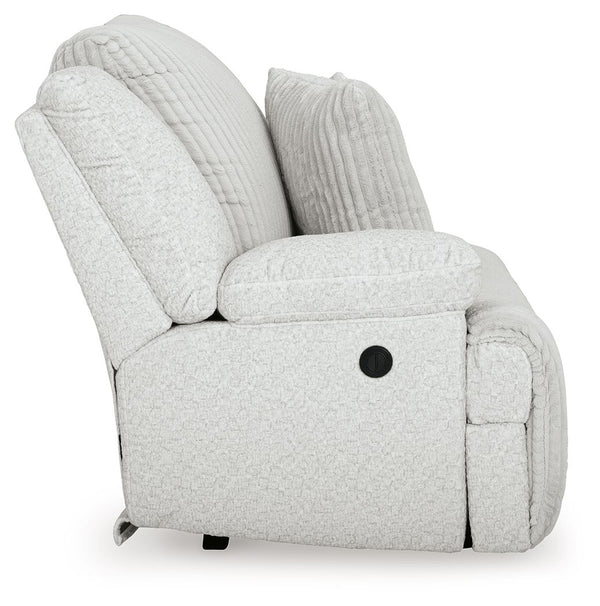 Ashley Top Tier LAF Zero Wall Power Recliner - Alloy