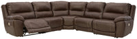 Dunleith Power Reclining Sectional