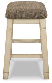 Bolanburg - Upholstered Stool (Set of 2) - Beige
