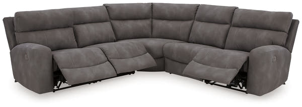 Next-Gen DuraPella Power Reclining Sectional + Power Recliner