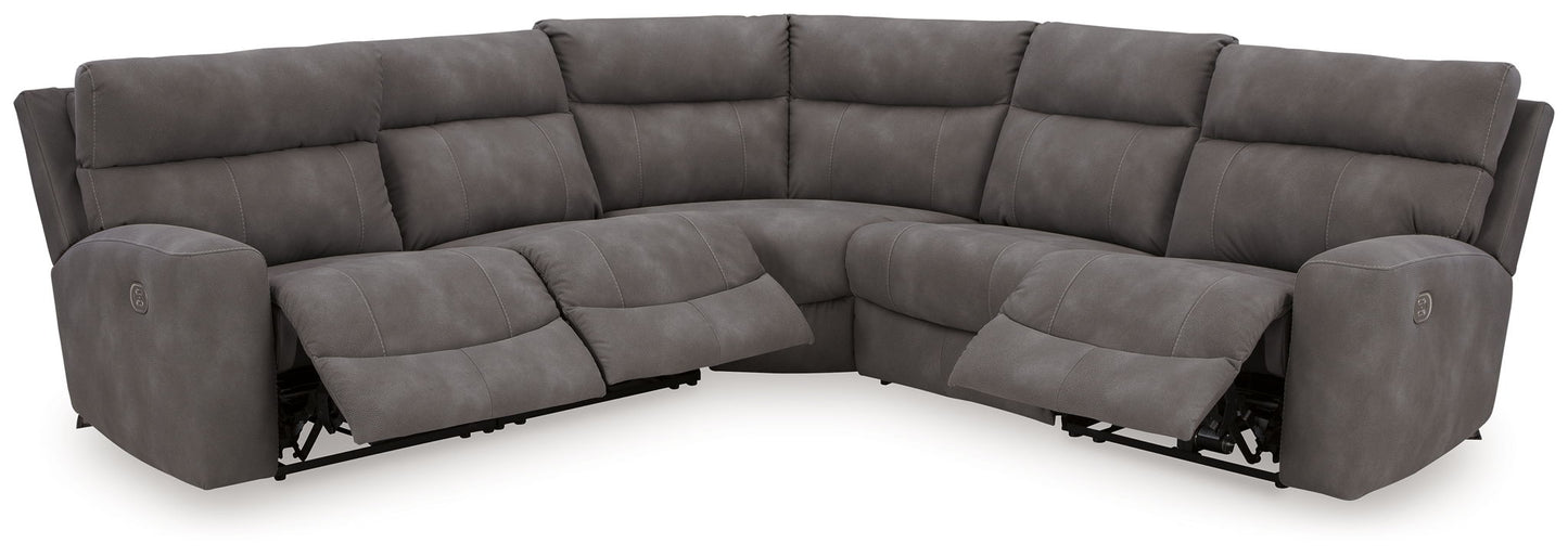 Next-Gen DuraPella Power Reclining Sectional + Power Recliner