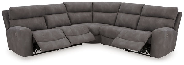 Next-Gen DuraPella Power Reclining Sectional + Power Recliner