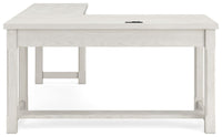 Robbinsdale Antique White Home Office Set