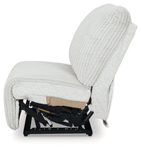 Ashley Top Tier Armless Recliner - Alloy