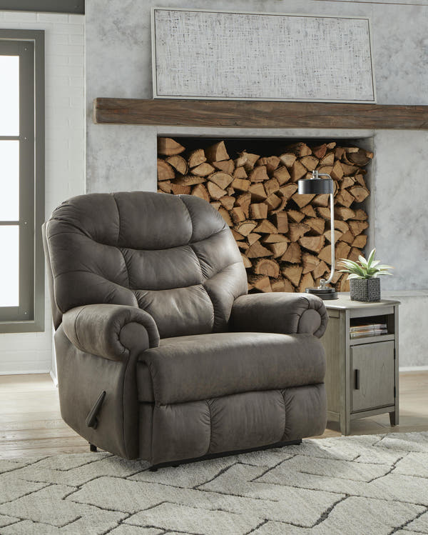 Camera Time Gunmetal Zero Wall Recliner