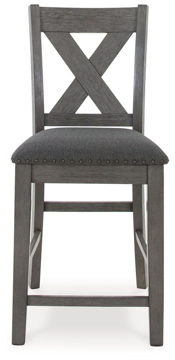 Caitbrook Gray Counter-Height Dining Set