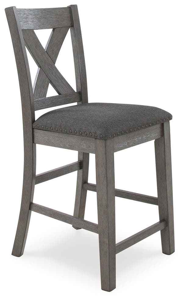 Caitbrook Gray Counter-Height Dining Set