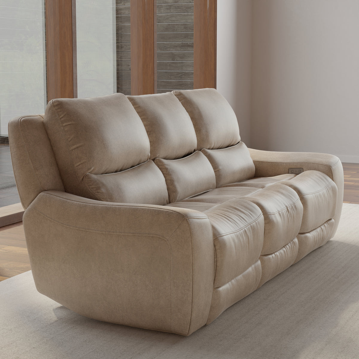 Power Reclining Sofa - Texas Marble