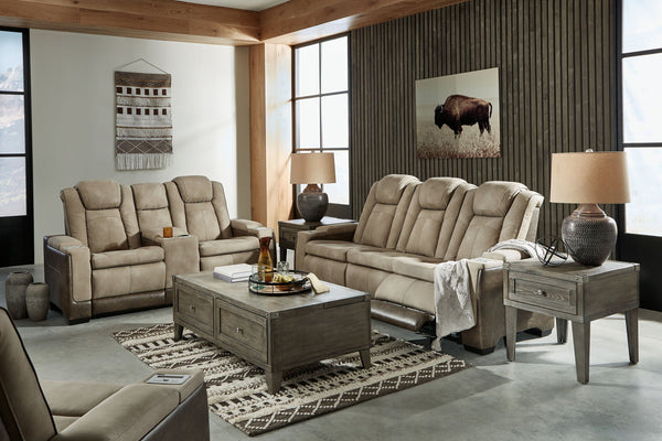 Ashley Next-Gen Durapella Power Reclining Loveseat with Console