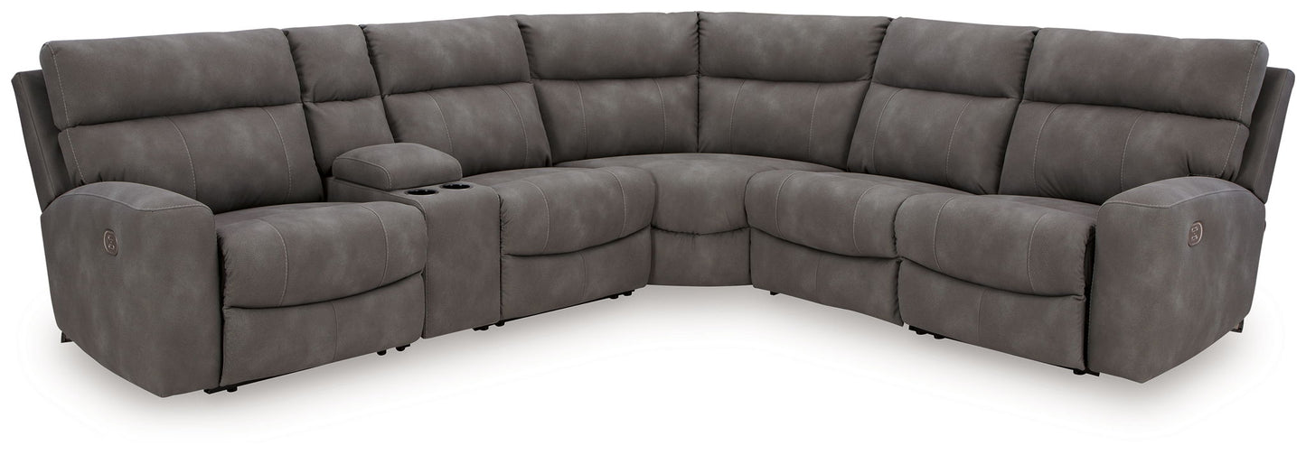 Next-Gen DuraPella Power Reclining Sectional + Power Recliner