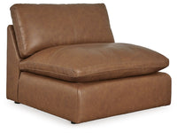 Emilia Caramel Leather Modular Sectional Units