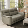 Dual Power Reclining Sofa, Love Seat, and Manual Glider Recliner - Mineral