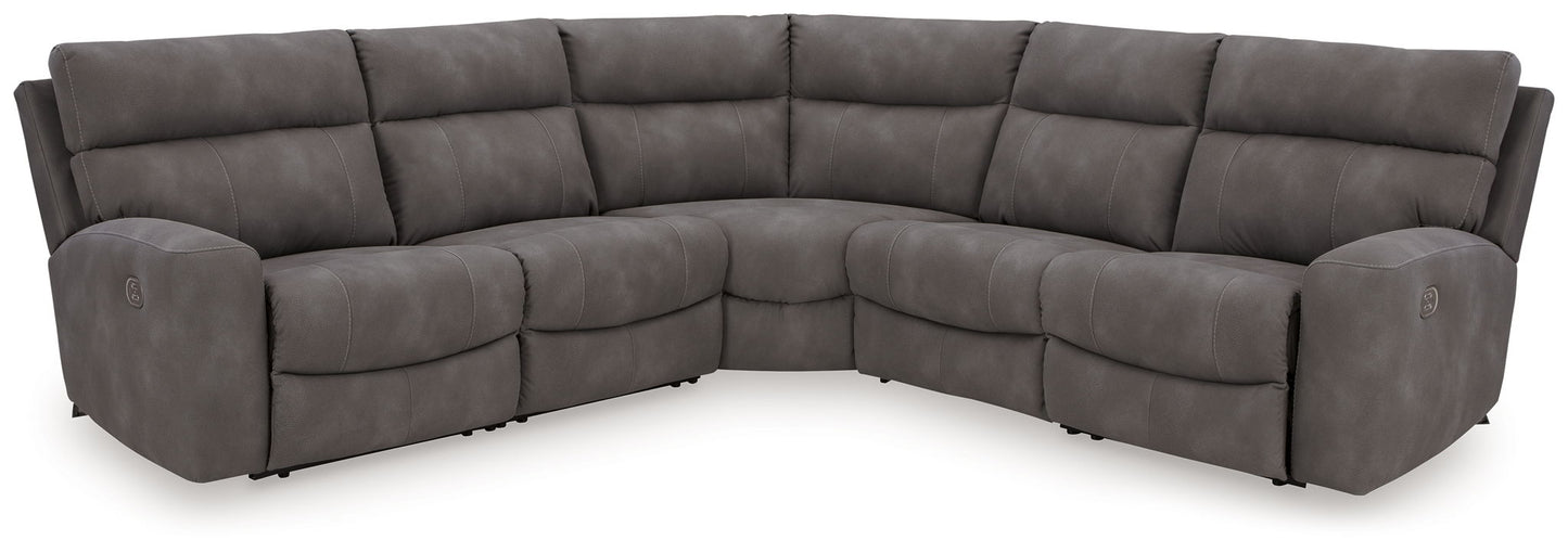 Next-Gen DuraPella Power Reclining Sectional + Power Recliner