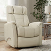 Swivel Glider Recliner with Manual Adjustable Headrest & Footrest