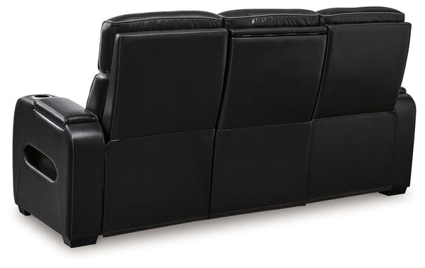 Ashley Boyington Power Reclining Sofa With Adjustable Headrest