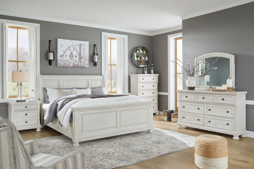 Ashley Robbinsdale Sleigh Bed