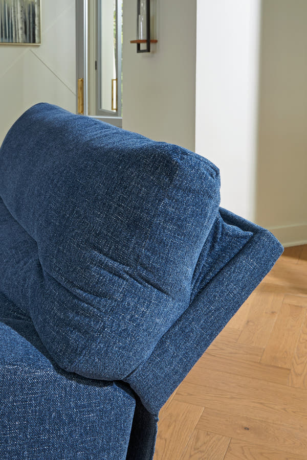 Acklen Place Navy 3-Piece Left Power Reclining Sectional