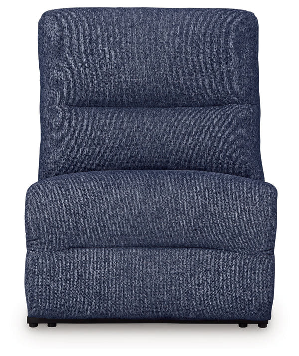 Acklen Place Navy 3-Piece Power Reclining Sectional