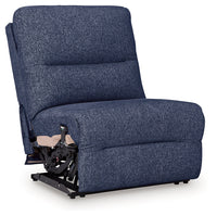 Acklen Place Navy 3-Piece Power Reclining Sectional