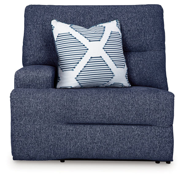 Acklen Place Navy 3-Piece Power Reclining Sectional