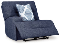 Acklen Place Navy 3-Piece Power Reclining Sectional