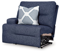 Acklen Place Navy 3-Piece Power Reclining Sectional
