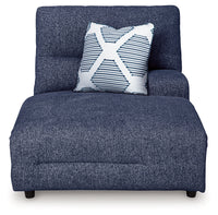 Acklen Place Navy 3-Piece Power Reclining Sectional