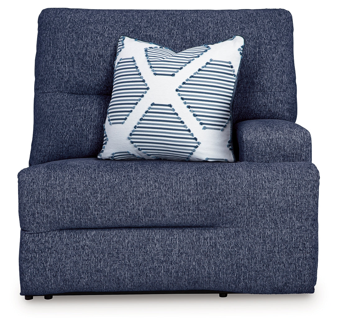 Acklen Place Navy 7-Piece Power Reclining Sectional