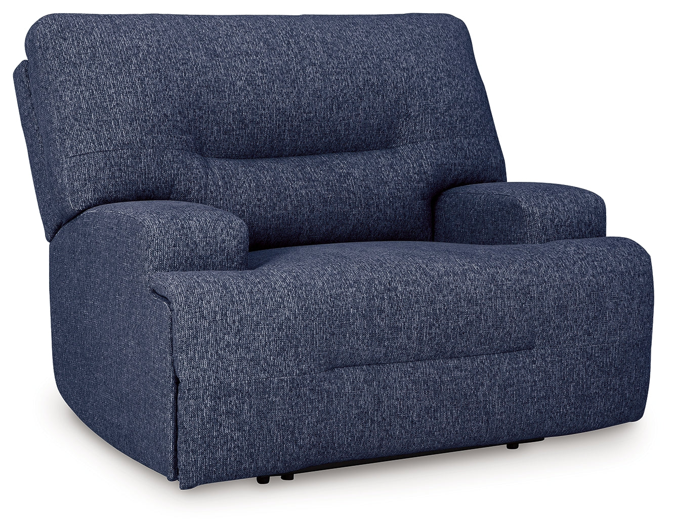Acklen Place Navy Wide Seat Power Recliner