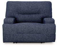 Acklen Place Navy Wide Seat Power Recliner