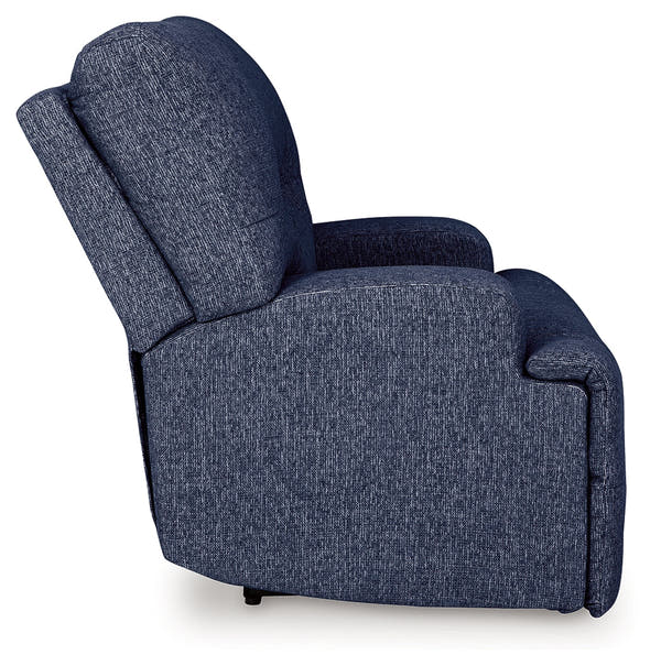 Acklen Place Navy Wide Seat Power Recliner