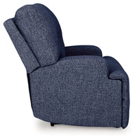 Acklen Place Navy Wide Seat Power Recliner
