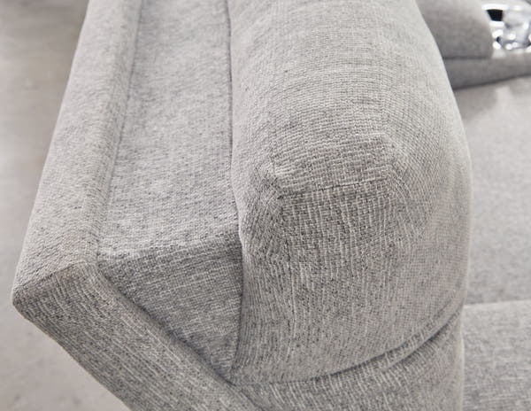 Acklen Place Pewter 3-Piece Left Power Reclining Sectional