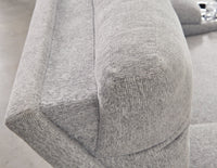 Acklen Place Pewter 3-Piece Power Reclining Sectional Sofa with LAF Chaise
