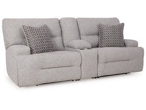 Acklen Place Pewter 3-Piece Sectional