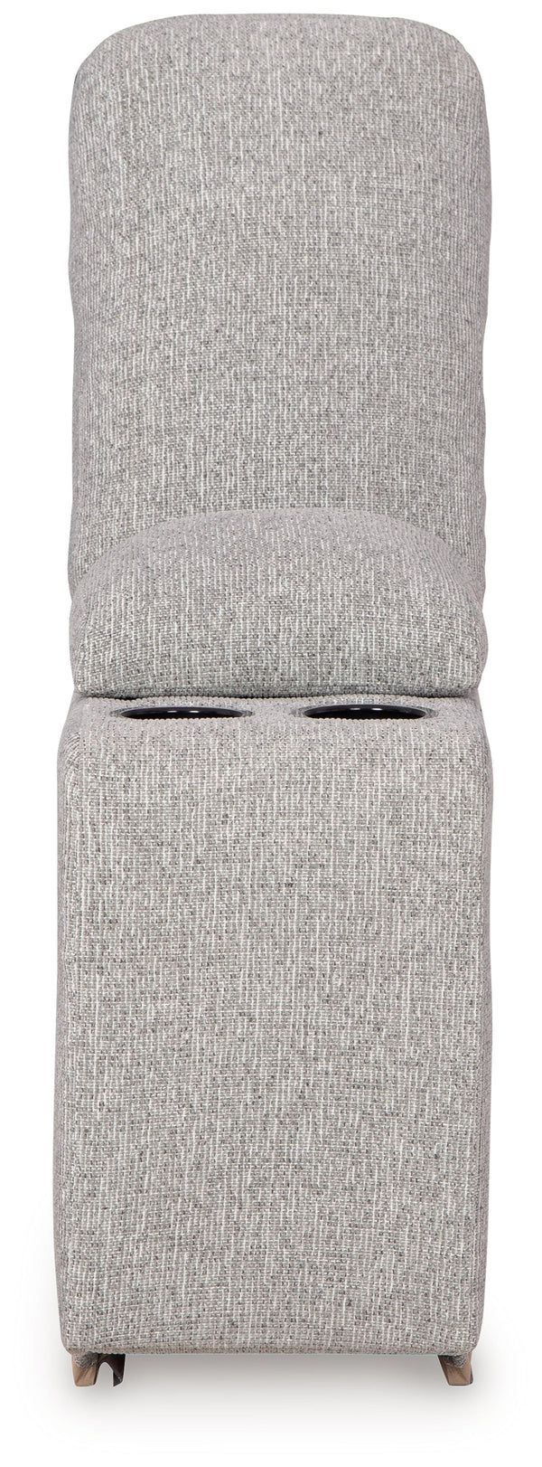 Acklen Place Pewter 6-Piece Power Reclining Sectional and Power Recliner