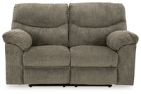 Alphons Putty Reclining Sofa, Loveseat and Recliner
