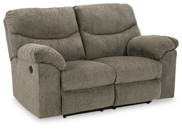 Alphons Putty Reclining Sofa, Loveseat and Recliner