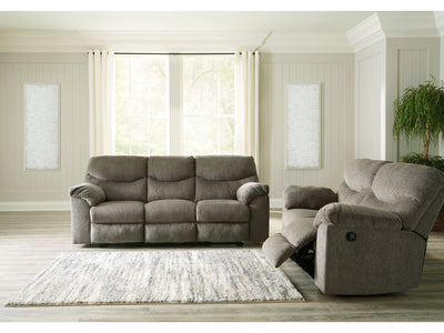 Alphons Putty Reclining Sofa and Loveseat
