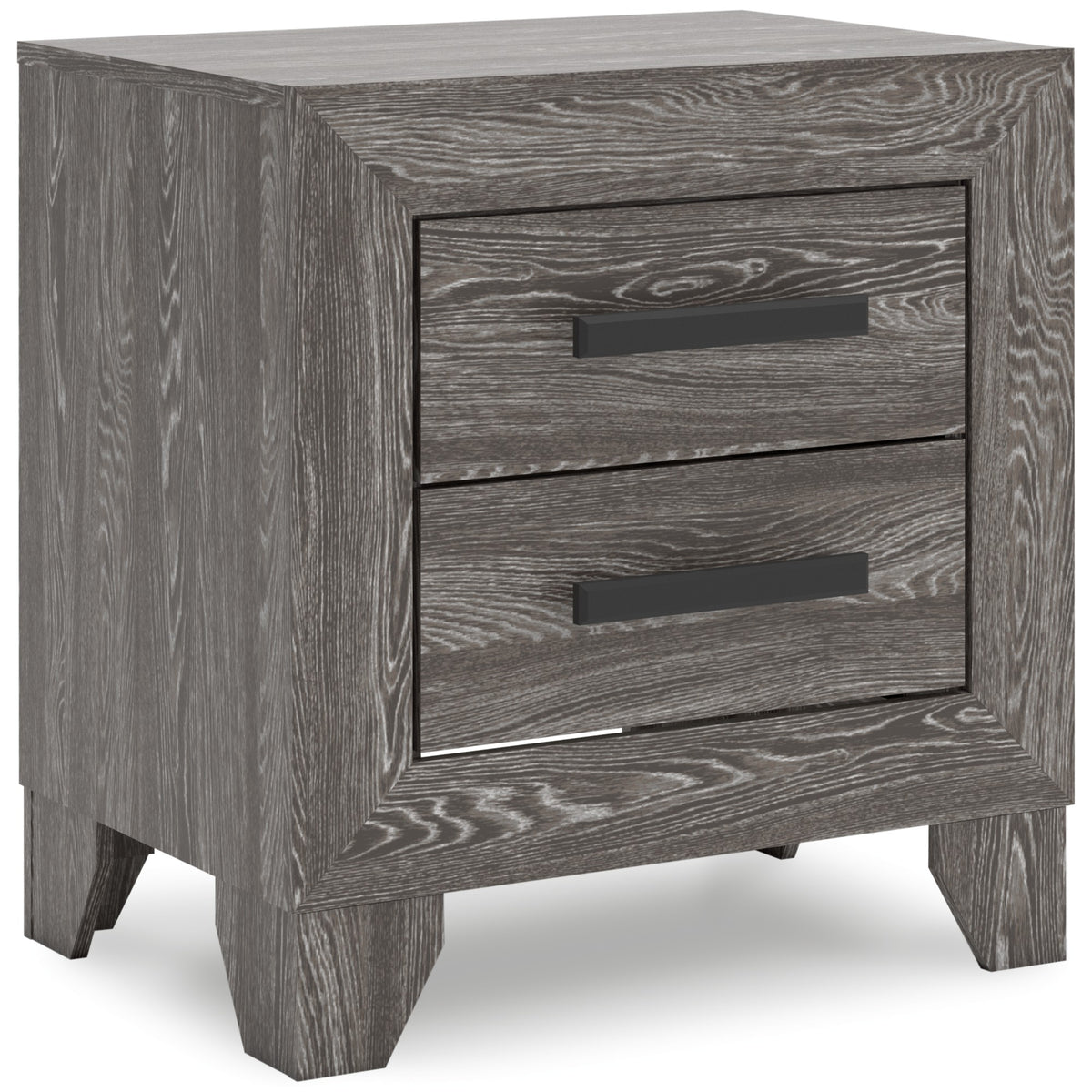 Sylveri Warm Gray Two Drawer Nightstand