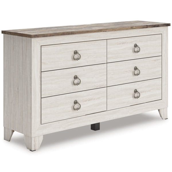 Laigmeyer Two-tone Six Drawer Dresser