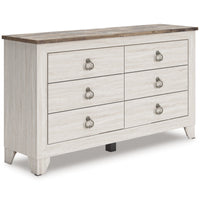 Laigmeyer Two-tone Six Drawer Dresser